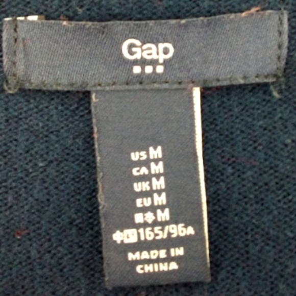 GAP Anchor Crew Neck Tapestry Navy Blue Spring 2016 Collection 100% Cotton M - Picture 2 of 8